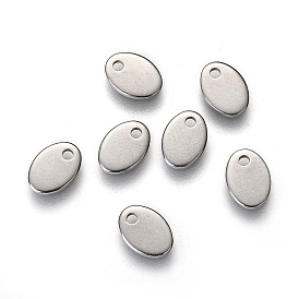 304 удлинитель цепи из нержавеющей стали, штамповка пустой метки, овальные