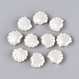 Абс пластиковые жемчужные бисера, формы раковины