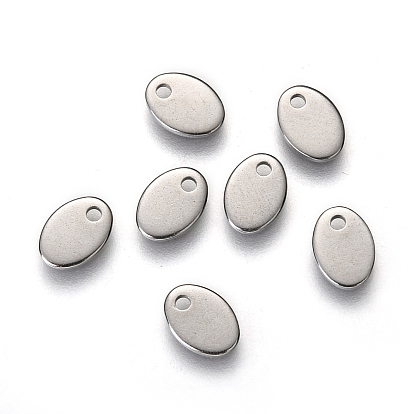 304 удлинитель цепи из нержавеющей стали, штамповка пустой метки, овальные