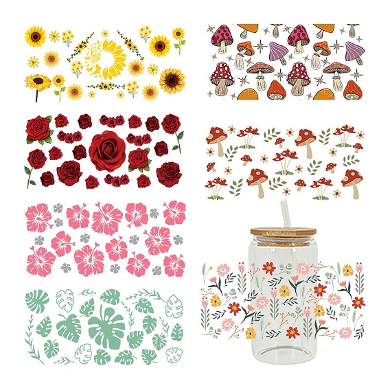 Трансферная пленка, термотрансферные виниловые наклейки с горячим нагревом для чашки