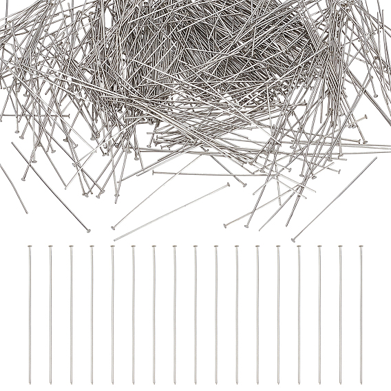 800 шт. 304 штифты с плоской головкой из нержавеющей стали