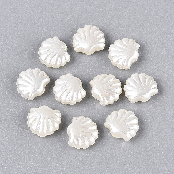 Абс пластиковые жемчужные бисера, формы раковины