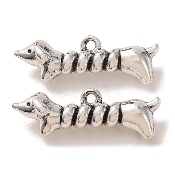 Сплавочные подвески тибетского стиля, подвески в виде таксы