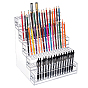 5-Tier Acrylic Organizer Display Riser Rack, Pen Holder
