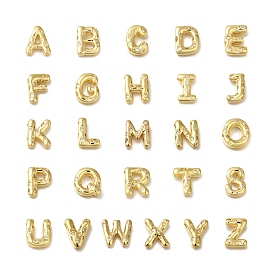 Brass with Cubic Zirconia Pendant, Letter A~Z