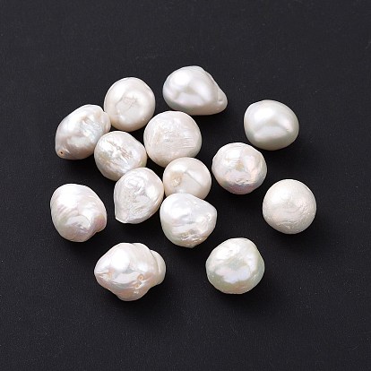 Guia Pero itálico Fábrica de China Perlas naturales perlas de agua dulce cultivadas, perla  keshi, ningún agujero 14.5~15x13~14x12.5~14.5 mm a granel en línea -  PandaWhole.com