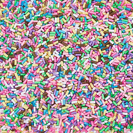 150g бусины из полимерной глины ручной работы, неочищенные / без отверстий, колонка