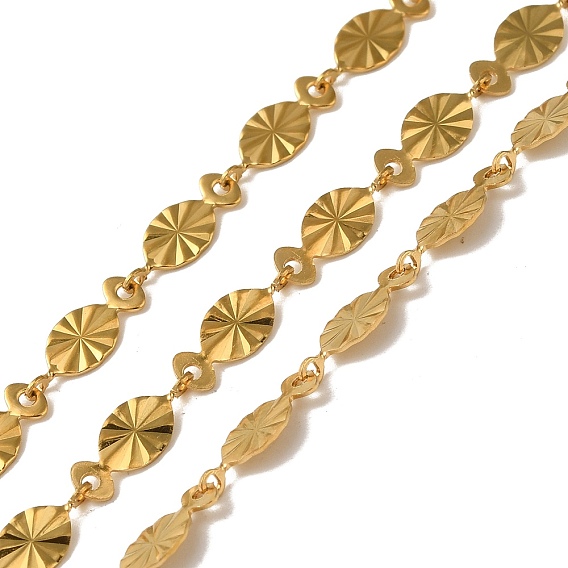 Ионное покрытие (ip) 304 цепи с овальными звеньями из нержавеющей стали, несварные, с катушкой