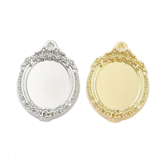 Подвеска кабошона, овальные