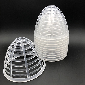 Plastic Oval Doll Clothing Support, Doll Skirt Display Rack for Doll DIY Making Accessories