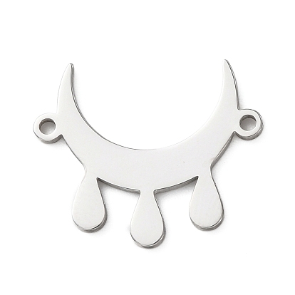 304 подвески-подвески из нержавеющей стали с подвесками-соединителями, символ молитвенного благословения, без кадмия и без свинца и без никеля, не тускнеет