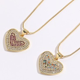 Minimalist Love Zircon Pendant - 14K Gold Plated Oil Drop Necklace Jewelry