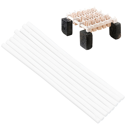 8шт керамические украшения подвесной кронштейн для обжига инструмент для печи, подвесной горящий стержень, для фарфоровых бусин, 