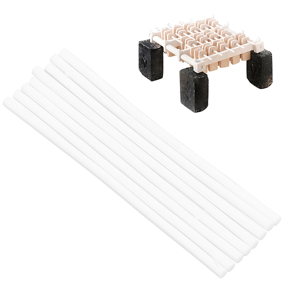 8шт керамические украшения подвесной кронштейн для обжига инструмент для печи, подвесной горящий стержень, для фарфоровых бусин, 