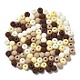 Frosted Opaque Acrylic Beads, Round