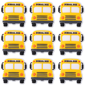 10шт. экологически чистые силиконовые бусины для школьного автобуса