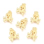 Alloy Pendants, Long-Lasting Plated, with Jump Ring, Skull