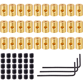 Alloy and Brass Pin Keepers Locking Clasps, Lapel Pin Backs Replacement, with Wrench