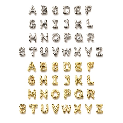 Полые медные подвески, стойки покрытие, долговечный, без кадмия и без свинца, подвески с буквой az~z