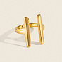 304 Anillos abiertos de acero inoxidable para mujer.