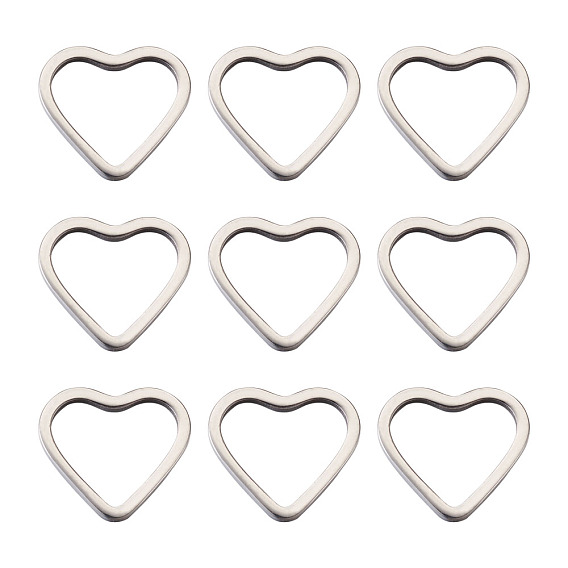 304 нержавеющей стали связывающий кольца, сердце