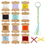 12 Colors Polyester Ribbons, for Gift Decoration, 12Pcs Ribbon Spool