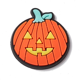 Halloween Theme PVC Cabochons, Pumpkin