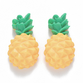 Resin Decoden Cabochons, Imitation Food, Pineapple
