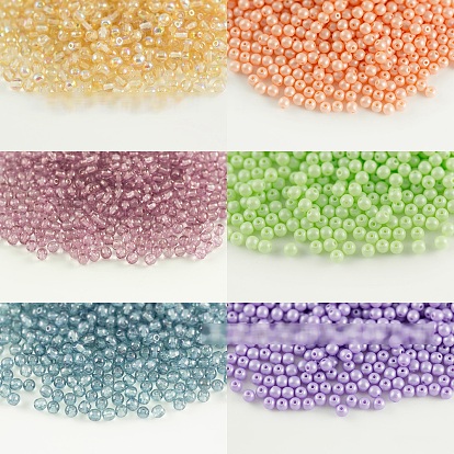 Czech Glass Beads, Round