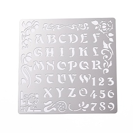 La coupe en acier au carbone coupe les stencils, pour scrapbooking diy, album photo, carte de papier gaufrage décoratif, couleur acier inoxydable mat