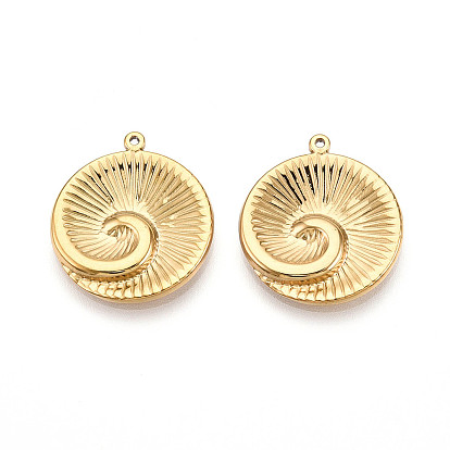 304 подвески из нержавеющей стали, ионное покрытие (ip), раковины прелести