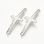 201 Stainless Steel Links/Connectors, Sideways Cross