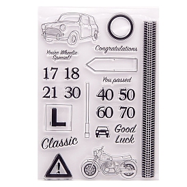 Пластиковые марки tpr с номерами, для diy scrapbooking, фотоальбом декоративный, изготовление карт
