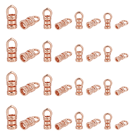 32шт. 4 стили латунные наконечники шнура