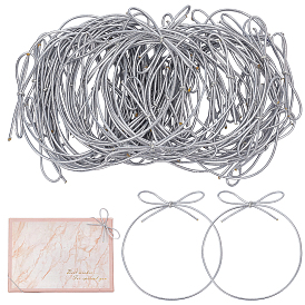 50шт. резинок и кабельных стяжек для подарочной коробки, бантом