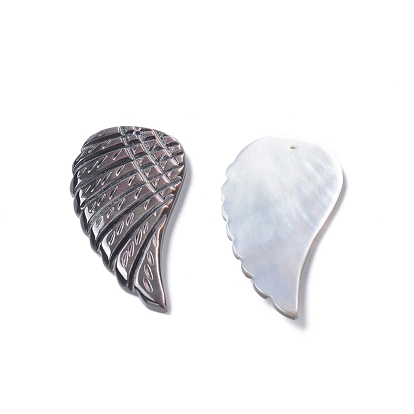 Natural Shell Pendants, Wing