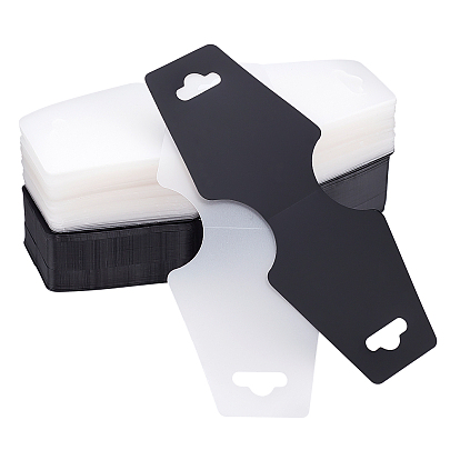 2 Colors Plastic Display Cards, Used For Necklaces