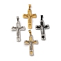 304 подвески-кресты из нержавеющей стали с изображением Иисуса, вакуумное покрытие pvd