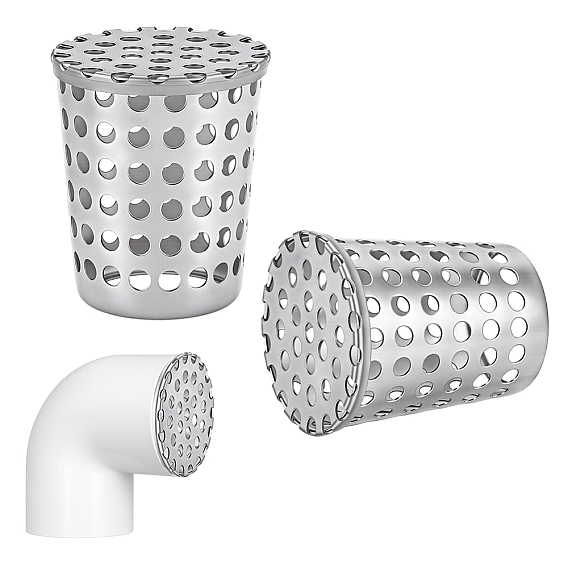 304 Фильтр для слива из нержавеющей стали, защищающий от крыс, крысы сливная труба сеткой крышка