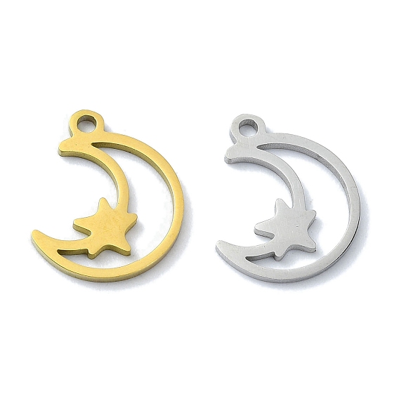 304 прелести нержавеющей стали, лазерная резка, луна со звездными чарами