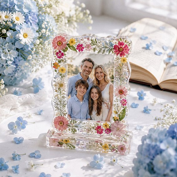 DIY Picture Frame Silicone Molds, Rectangle, Resin Casting Molds, for UV Resin, Epoxy Resin Craft Making