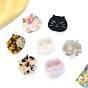 Cat Shape Cellulose Acetate Claw Hair Clips, Hair Accessories for Women & Girls