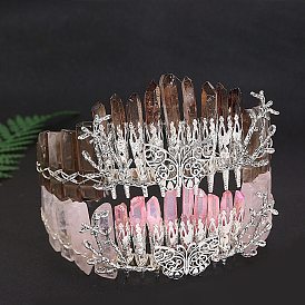 Обручи для волос из натуральных камней, аксессуары для волос для женщин и девочек