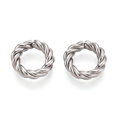 304 Быстроразъемные соединения из нержавеющей стали, витое круглое кольцо, не тускнеет