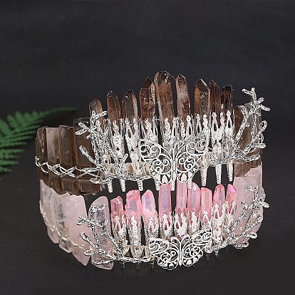 Обручи для волос из натуральных камней, аксессуары для волос для женщин и девочек