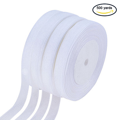 Лентой из органзы