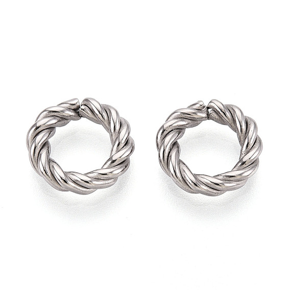 304 Быстроразъемные соединения из нержавеющей стали, витое круглое кольцо, не тускнеет