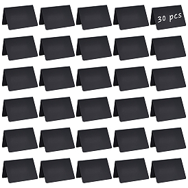 30Pcs Erasable Counter PVC Plastic Price Tags, Rectangle