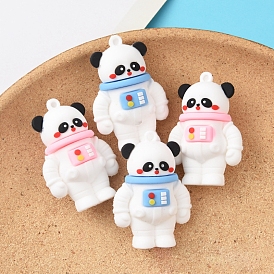 PVC Plastic Pendants, Panda