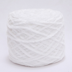 Hilo de chenilla de lana, hilos de tejer a mano de algodón de terciopelo, para bebé suéter bufanda tela costura artesanía